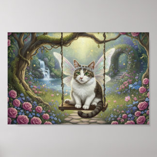 Poster WhimsyCatFairy
