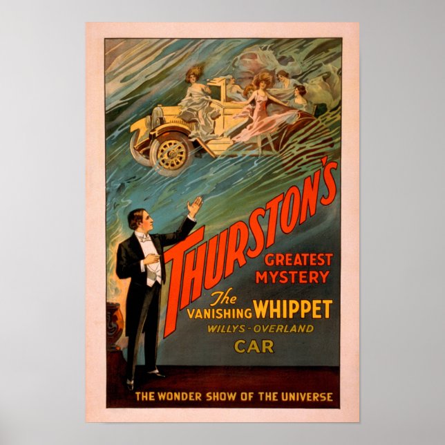 Poster Whippet Willys-Overland de Thurston (Devant)