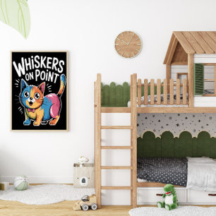 Poster Whiskers Flawless Feline