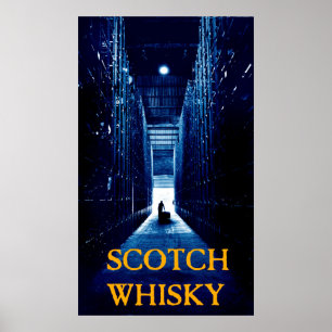 Poster whisky écossais