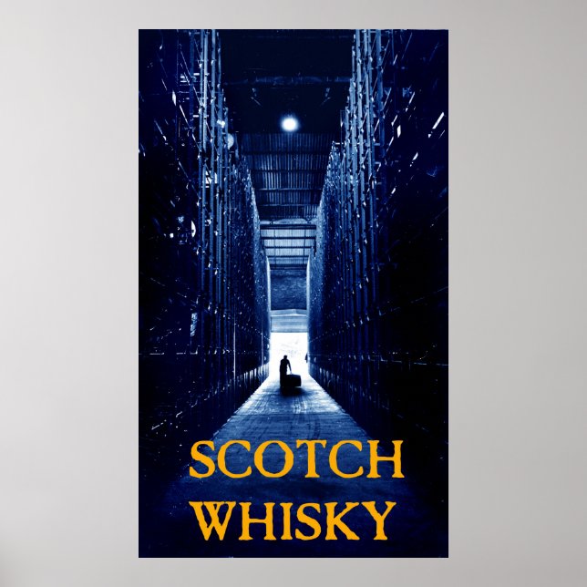 Poster whisky écossais (Devant)