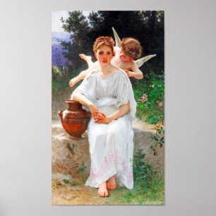 Poster Whisperies d'Amour, Bouguereau