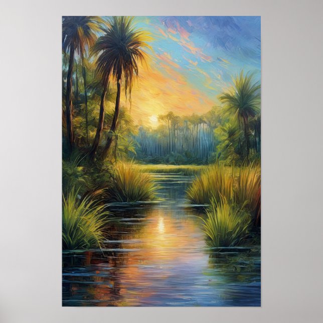 Poster Whispers du marais boueux (Devant)