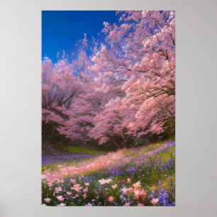 Poster Whispers of Blossom Paradise