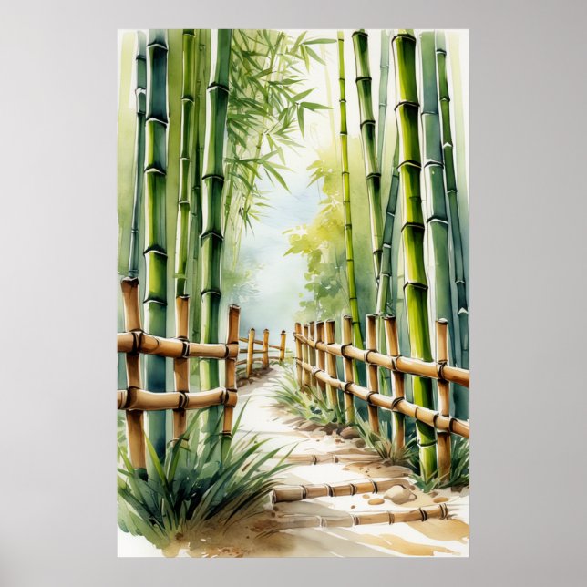 Poster Whispers of the Bamboo Grove (Devant)