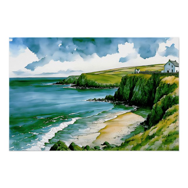 Poster Whispers of the Celtic Sea (Devant)