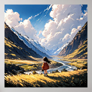 Poster Whispers of the Valley : Un voyage à l'Anime