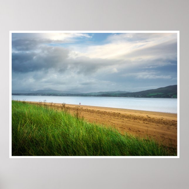 Poster Whispers on the Sand: Historic Rathmullan Beach (Devant)