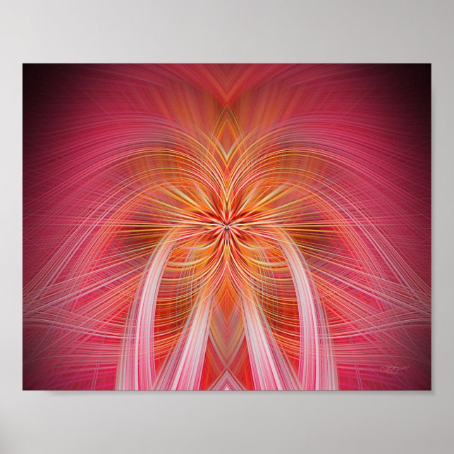 Poster Whispers roses (Devant)