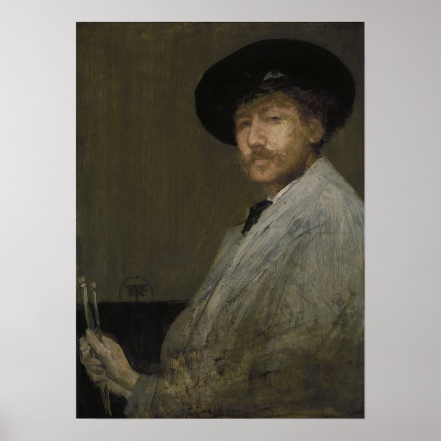 Poster Whistler - Autoportrait (Devant)