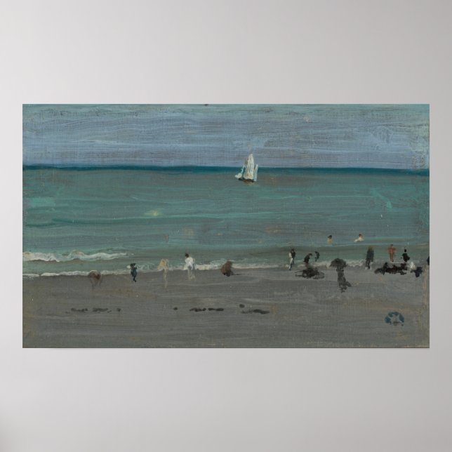 Poster Whistler - Baigneurs de la côte (Devant)
