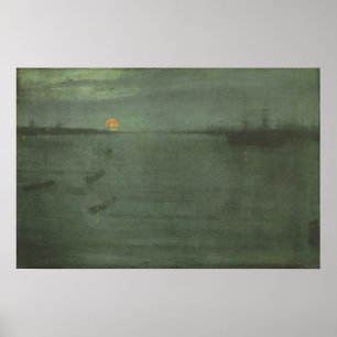 Poster Whistler - Blue And Gold Southampton Water