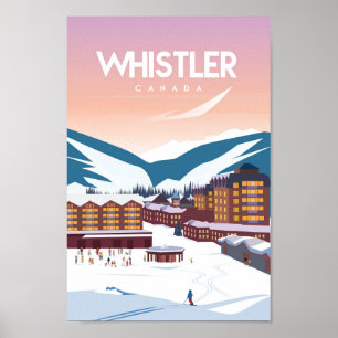 Poster Whistler Canada Whistler - Colombie-Britannique