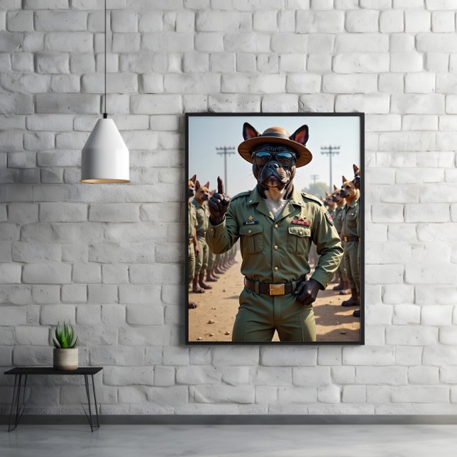 Poster Whistler Downrange : Bark First, Demandez Jamais (Créateur téléchargé)