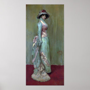 Poster Whistler - Harmonie En Rose Et Gris Lady Meux