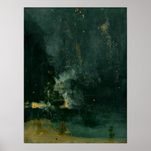 Poster Whistler - La fusée en chute