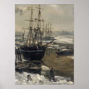 Poster Whistler - La Tamise Dans La Glace