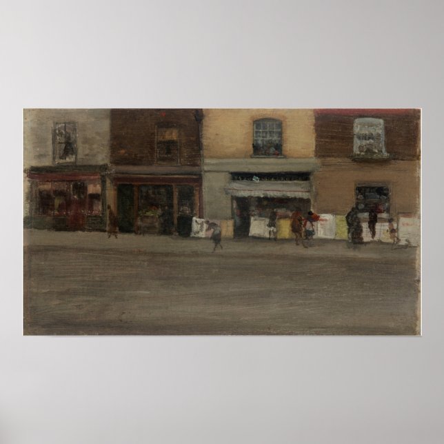 Poster Whistler - Magasins de Chelsea (Devant)