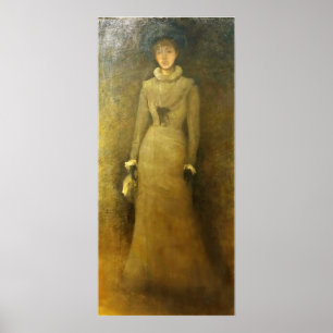Poster Whistler - Miss Florence Leyland 1873
