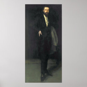 Poster Whistler - Portrait De F. R. Leyland