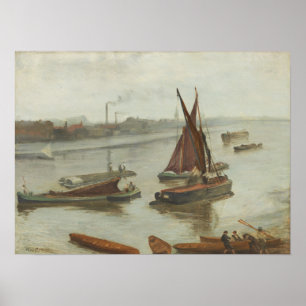 Poster Whistler - Vieux Battersea Reach