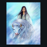 Poster White Buffalo Calf Woman<br><div class="desc">Art by Alena Lazareva</div>