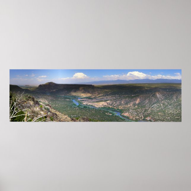 Poster White Rock en direction de Black Mesa (Devant)