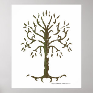 Poster White Tree of Gondor