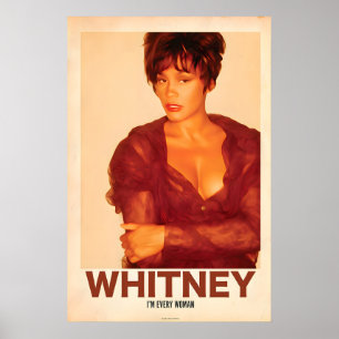 Poster Whitney Houston, I'm Every Woman Series, I'm Every