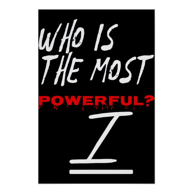 Poster Who Is The Most Powerful? I (Devant)