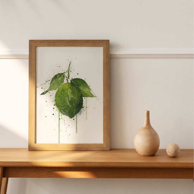 Poster Whole Lime Fruit  (Créateur téléchargé)