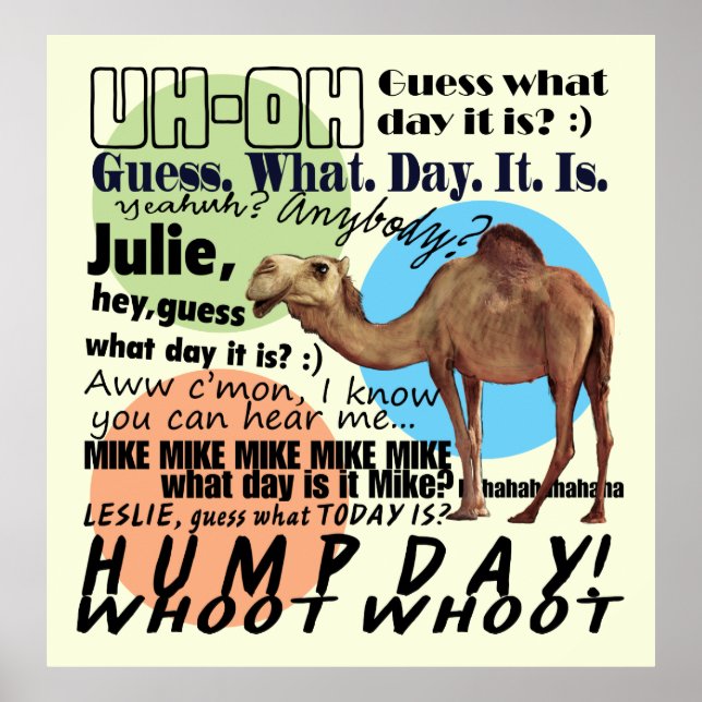 Poster Whoot Whoot ! Jour de la Humidité (Devant)