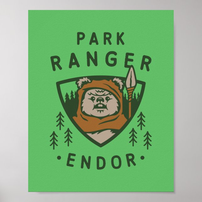 Poster Wicket Park Ranger Graphic (Devant)