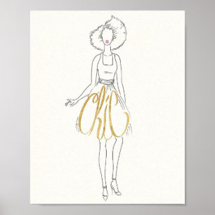 Poster Wild Apple   Style Sayings - Chic Dress