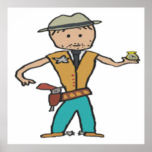 Poster Wild West Sheriff