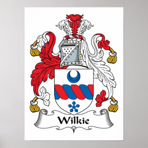 Poster Wilkie Family Crest