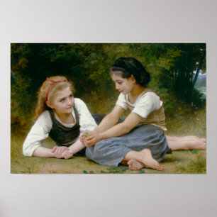 Poster William-Adolphe Bouguereau - Les cueilleurs de noi