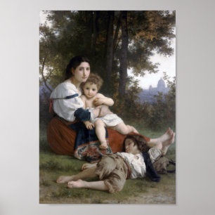 Poster William-Adolphe Bouguereau-Rest