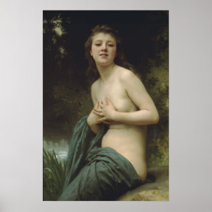 Poster William-Adolphe Bouguereau-Spring Breeze