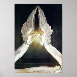 Poster William Blake le Christ dans l'affiche de tombe