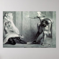 William Blake | Tiriel, retourné au Palais