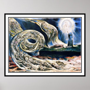 Poster William Blake :  Tourbillon des amants