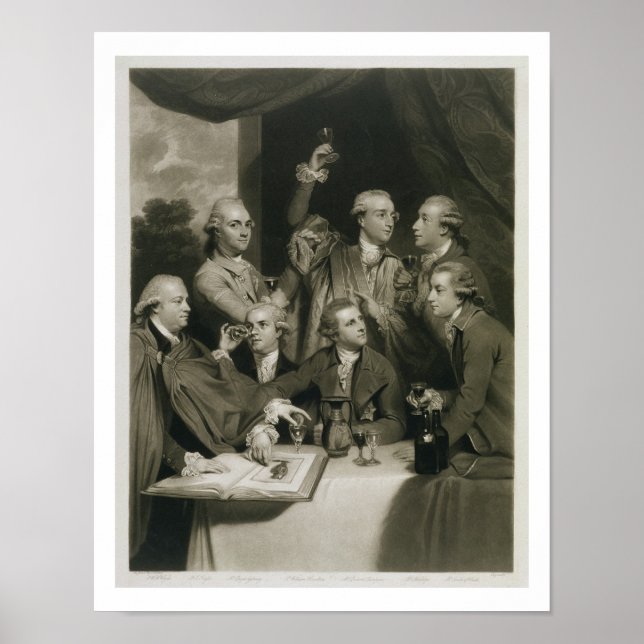 Poster William Hamilton (1730-1803) (Devant)