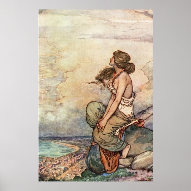 Poster William Heath Robinson - Capetown (Devant)