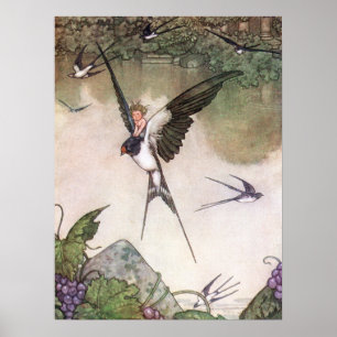 Poster William Heath Robinson - Tommelise