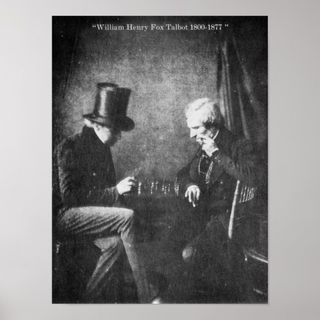 Poster William Henry Fox Talbot (Devant)
