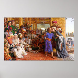Poster William Holman Hunt La conclusion du sauveur