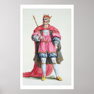 Poster William le Conquérant (1027-87), de Receuil des