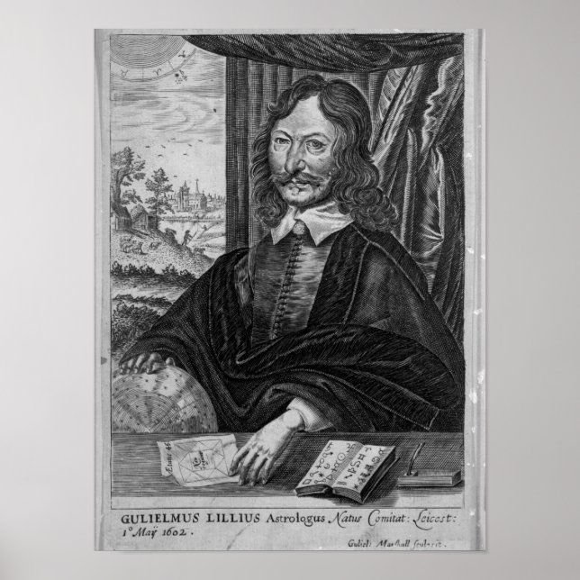 Poster William Lilly (Devant)