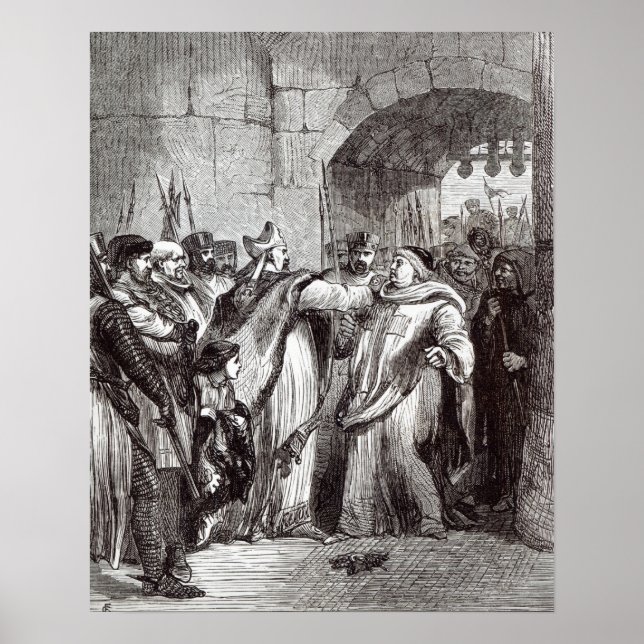 Poster William Longchamp et Hugh de Pudsey (Devant)